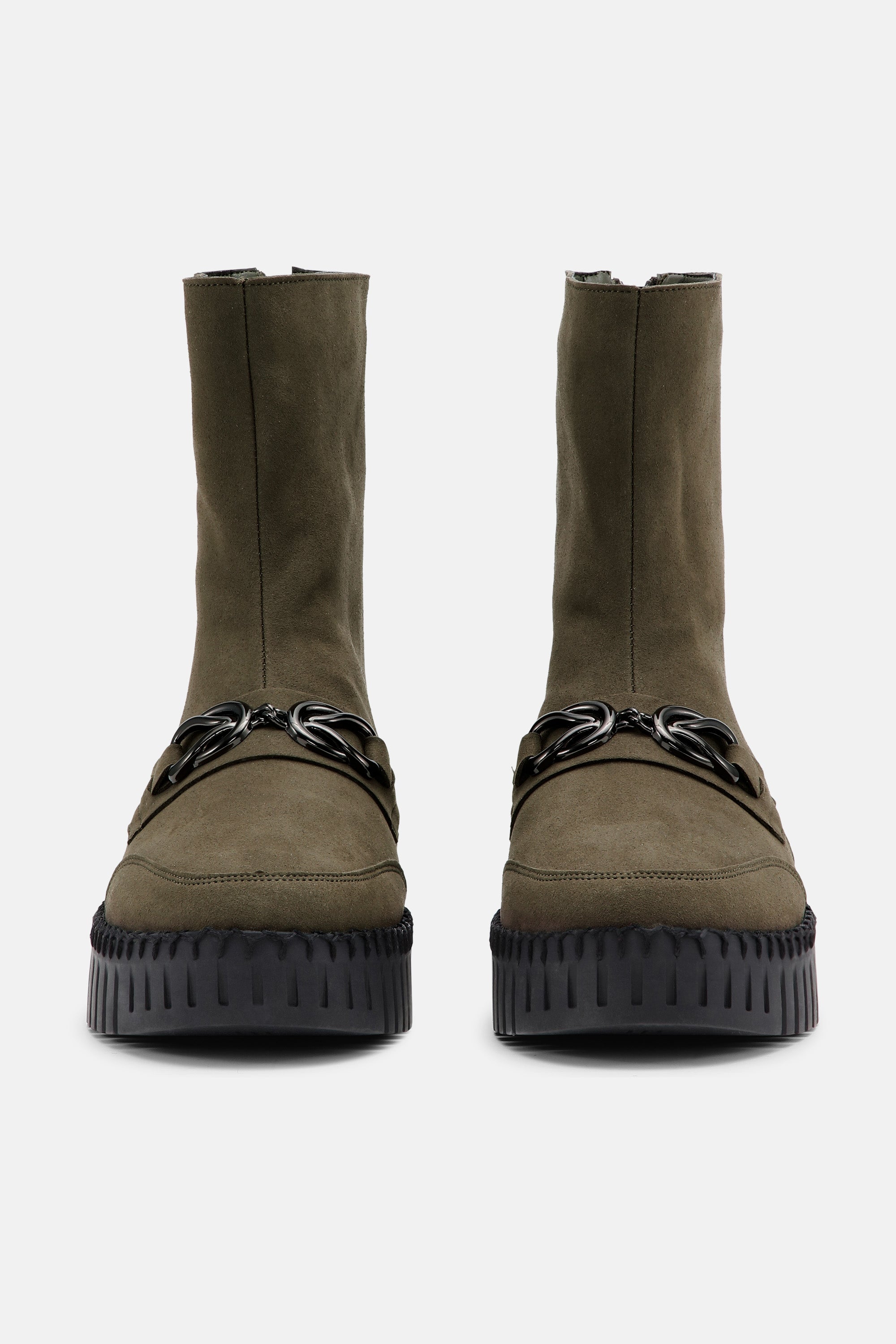 Ilse Jacobsen Hornbæk Footwear Long Chelsea Boots Boots 465001 Deep Olive Black